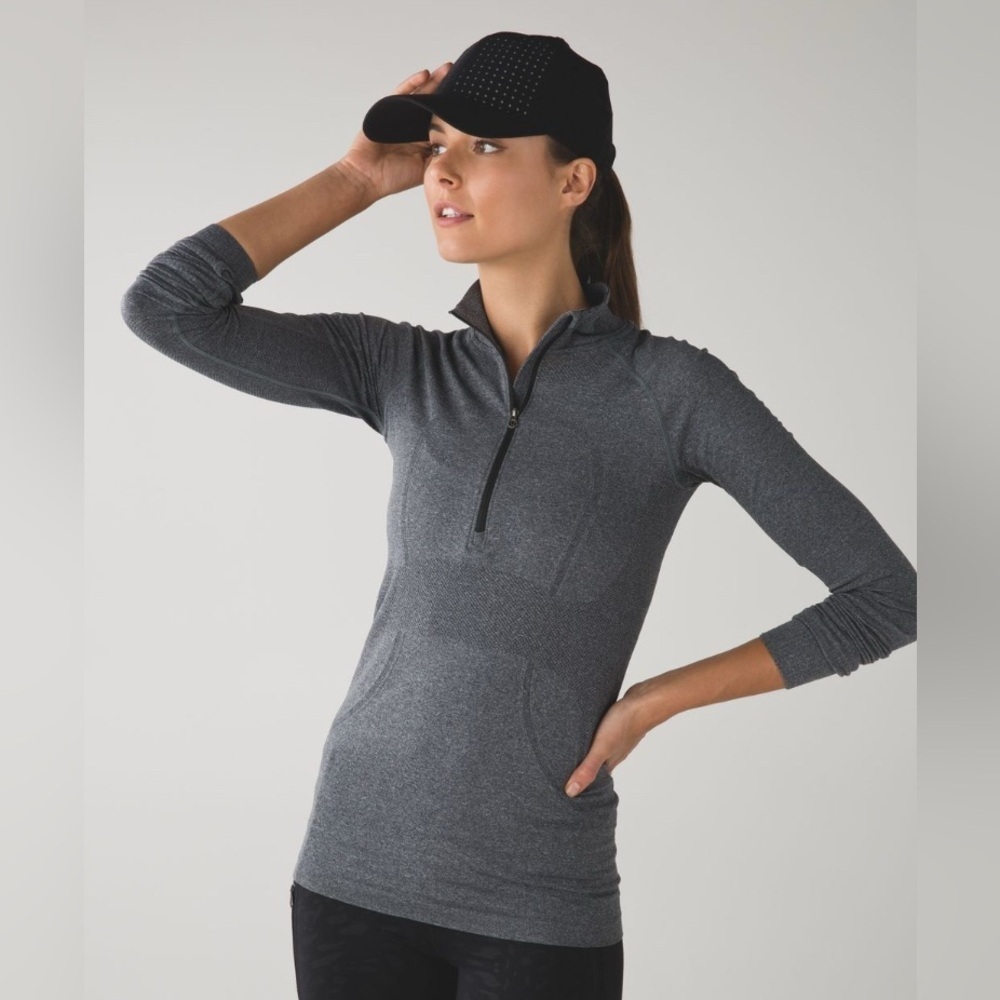 Lululemon Athletica Seawheeze 2015 Baller Finisher Runners Adjustable Hat Black